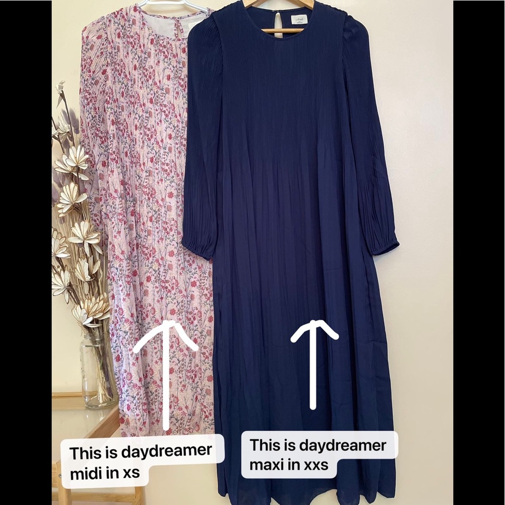 Wilfred Daydreamer maxi Dress👗 Classic Navy - Picture 8 of 14